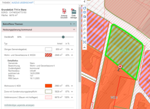 ÖREB Kataster Bedienung und Hinweise – GIS Daten AG